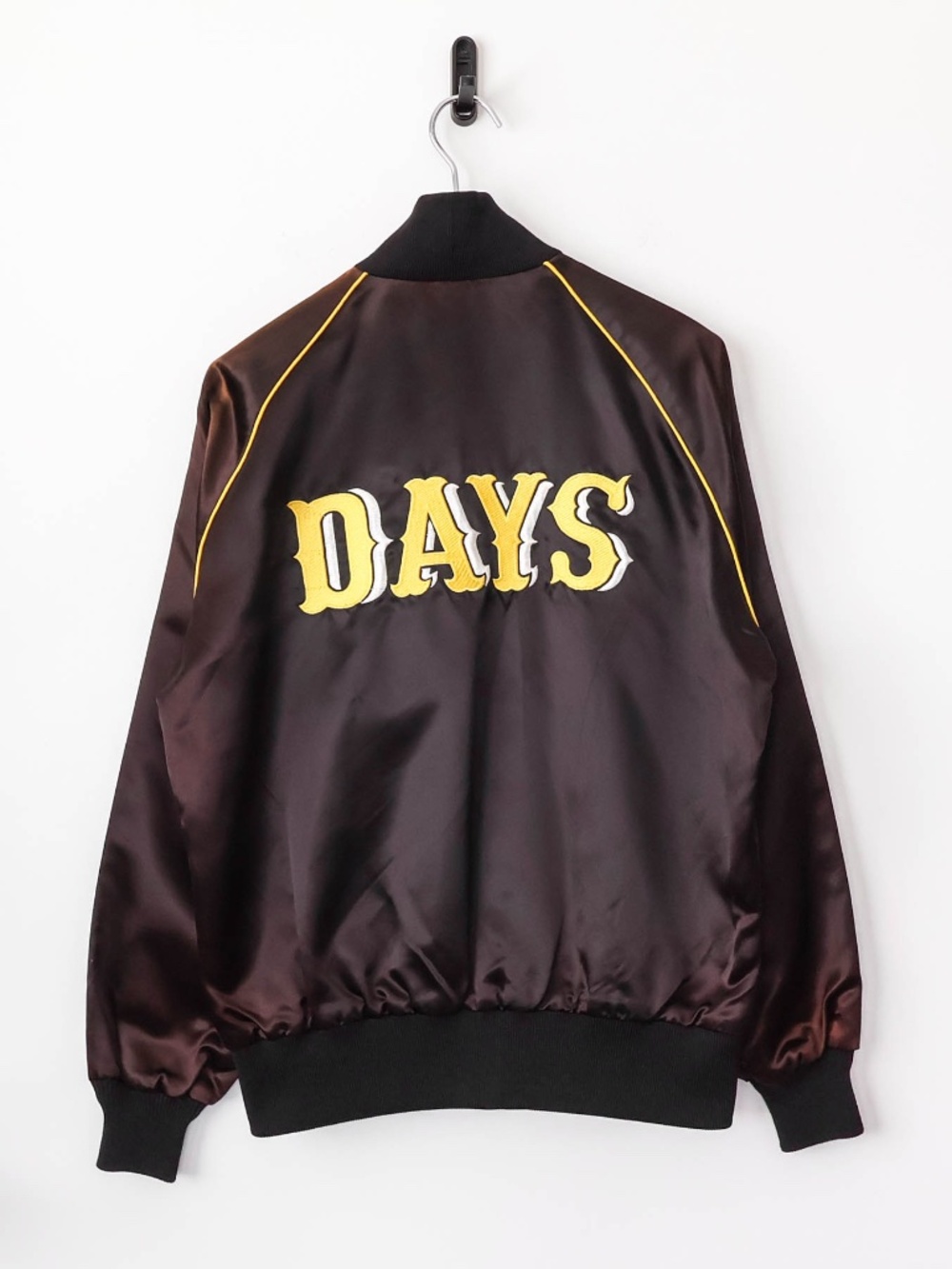 Super Rare 70's Days Satin Sun Faded Jacket Made In USA